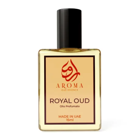 Foto dettagliata di Royal Oud, con le sue note di incenso e oud per un profumo oud maestoso